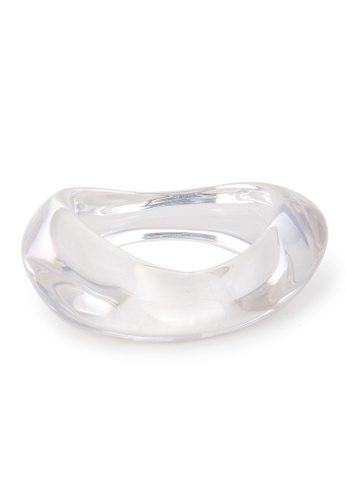 Buy My Flash Trash Fashionable Transparent Resin Bracelet Online On Zalora Singapore