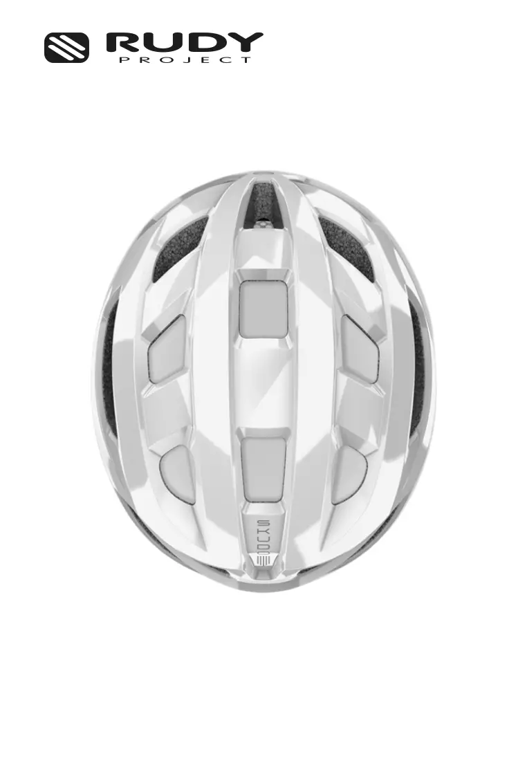 Skudo Helmet – White Shiny | Road Cycling Helmet