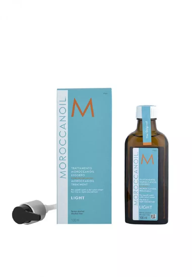 Moroccanoil Moroccanoil Treatment Light Hair Oil 100ml 2023 Buy Moroccanoil Online ZALORA