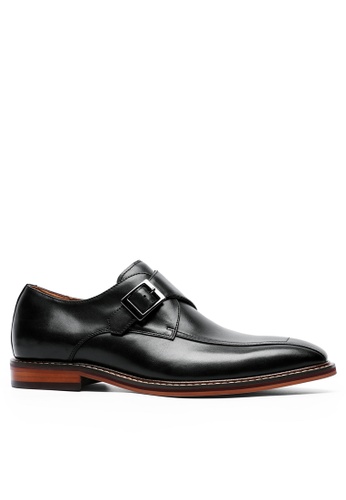 Twenty Eight Shoes black Leather Monk Strap Shoes DS8678-71-72 9D24DSHD8A55C7GS_1