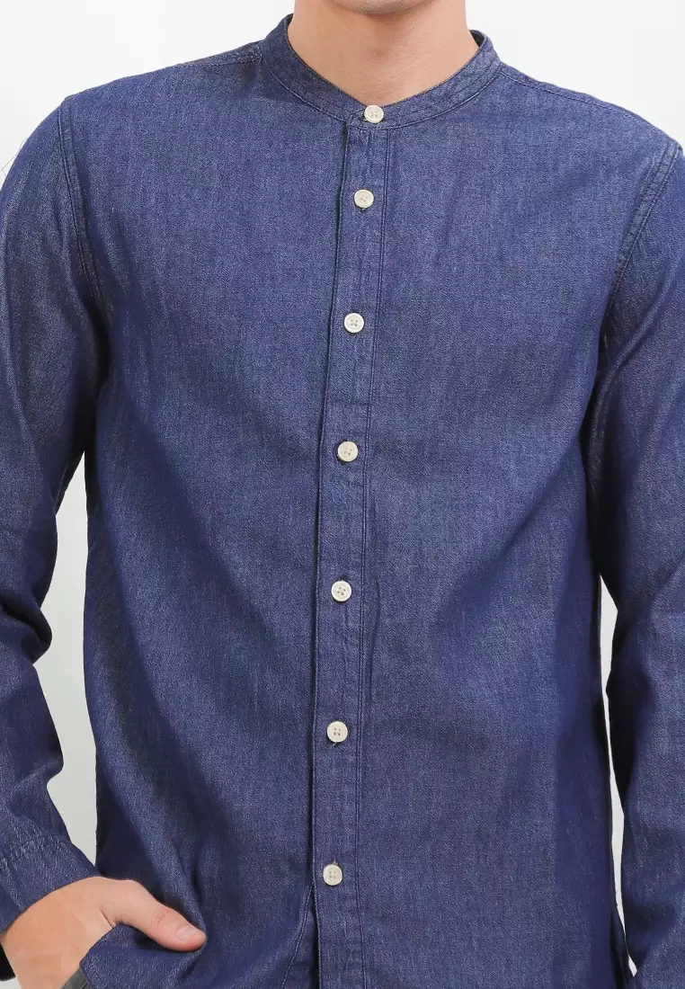 Cj Kemeja Koko Lengan Panjang