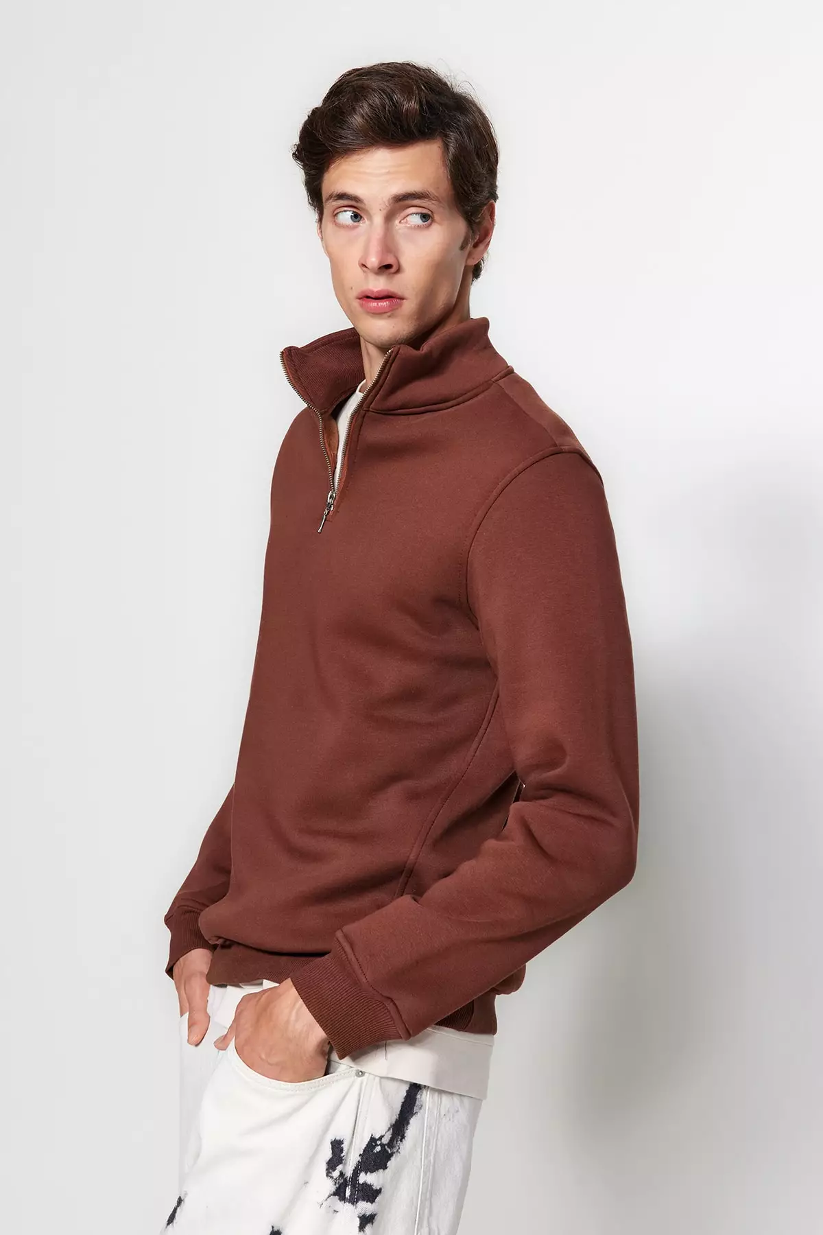 Half Zipper Sweatshirt
