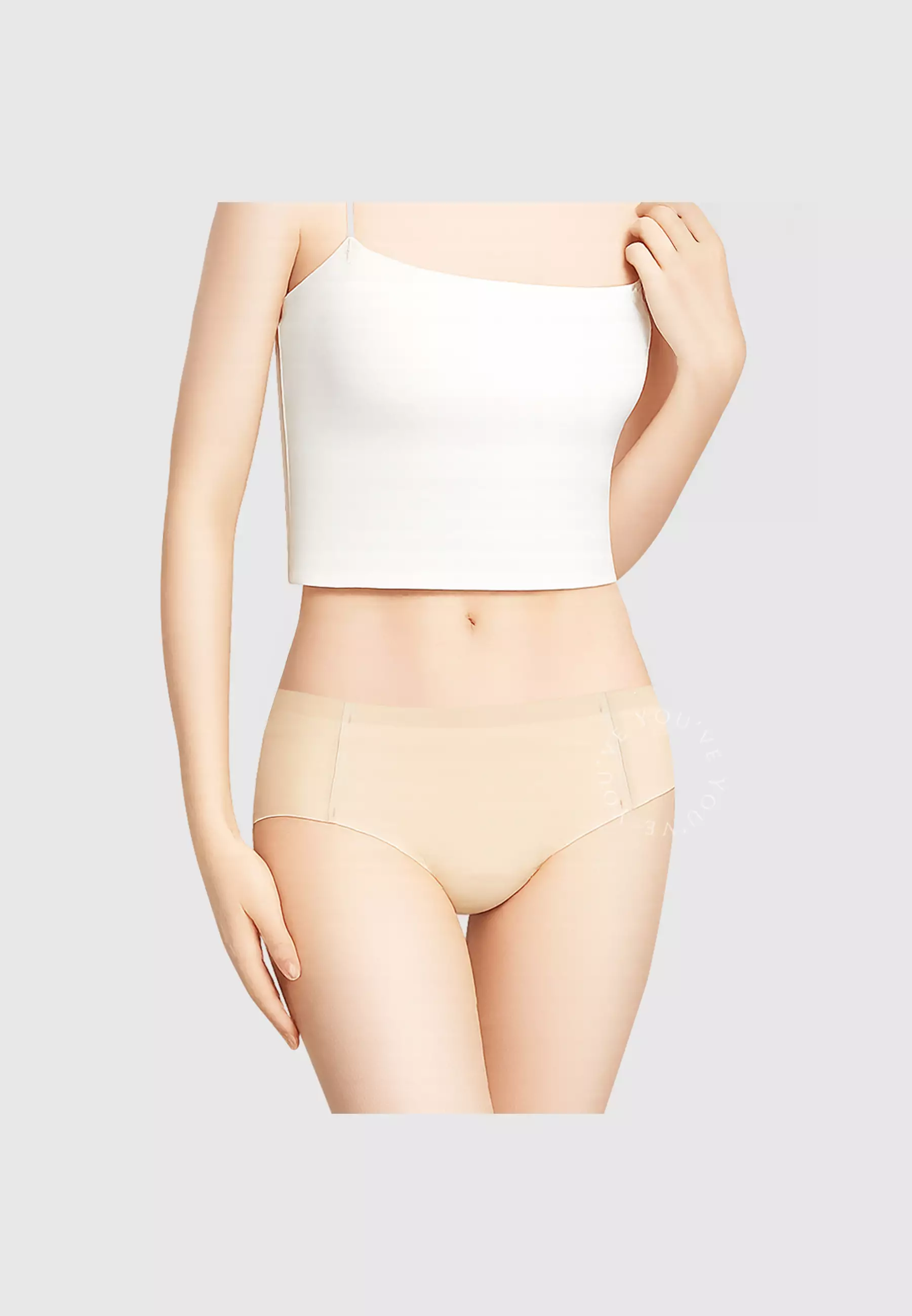 YouHave ( You've ) Celana Dalam CD Seamless Midi Korset Panties Midi Underwear Underware Wanita Seamless Panty Tanpa Jahitan 300117