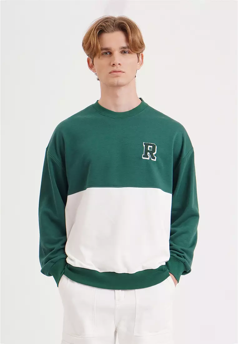 Pullover green discount