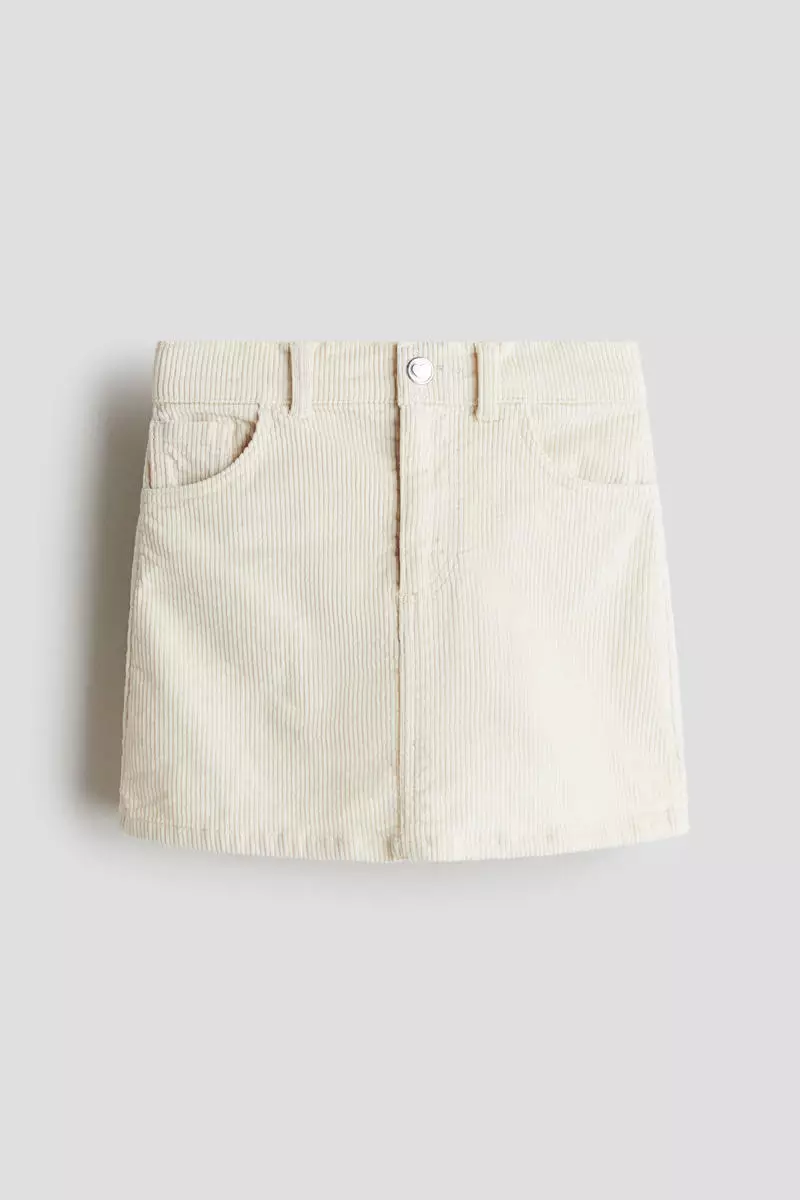 Corduroy skirt