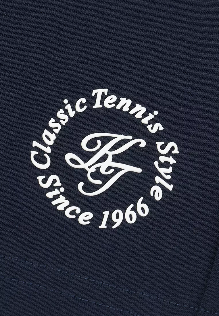 男裝 K-SWISS TENNIS CLUB LOGO 五分短褲