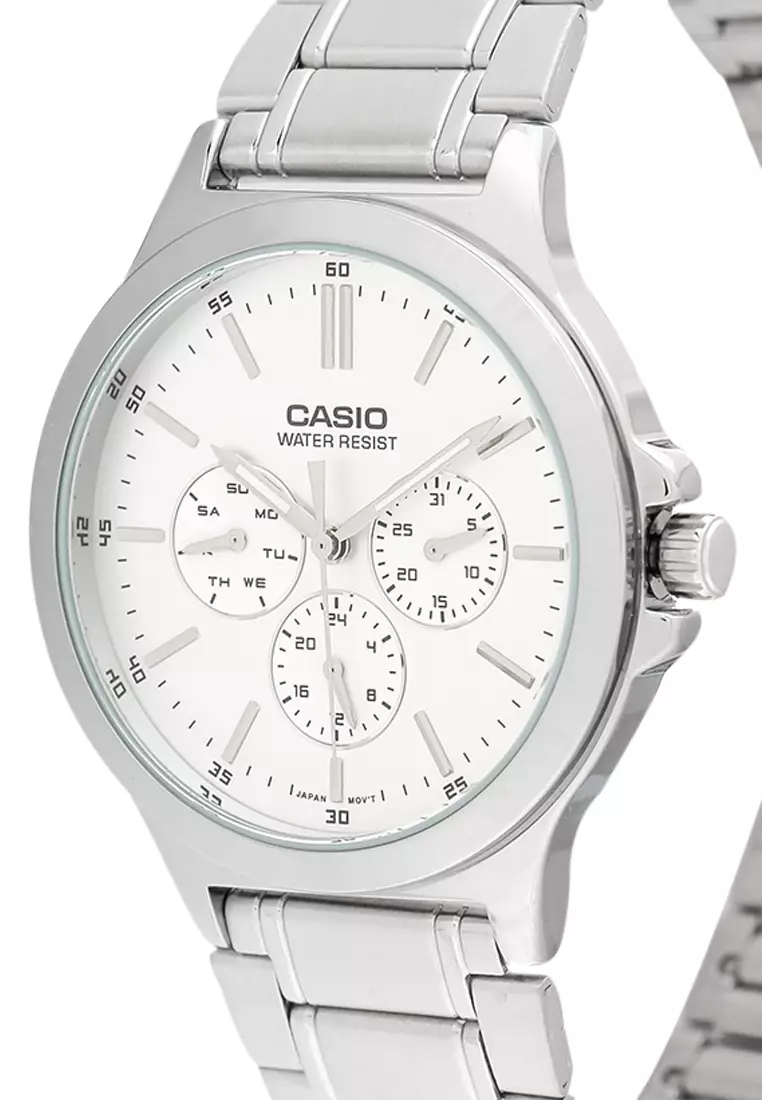 Jam Tangan MTP-V300D-7AUDF Silver