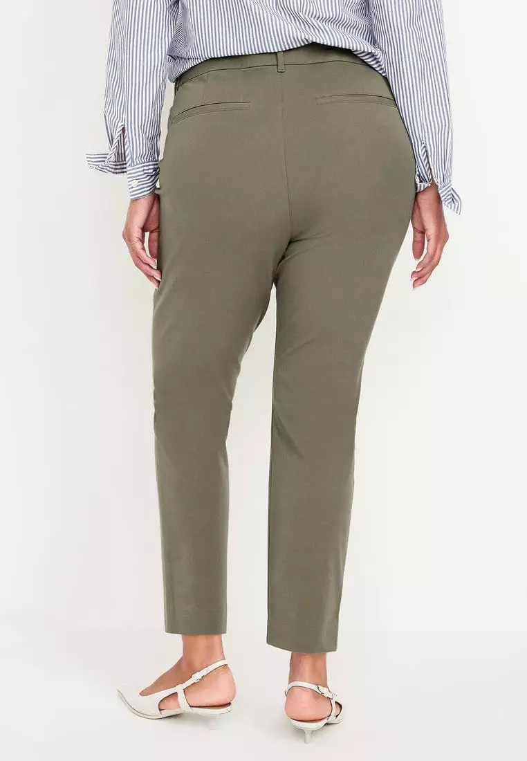 High-Waisted Pixie Skinny Ankle Pants