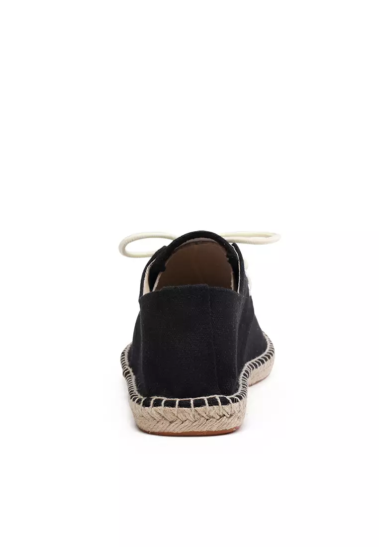 Lace Up Canvas Espadrilles QZ-S55