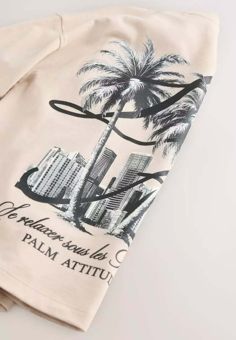 Relaxed Fit Short Sleeve Graphic T-Shirt