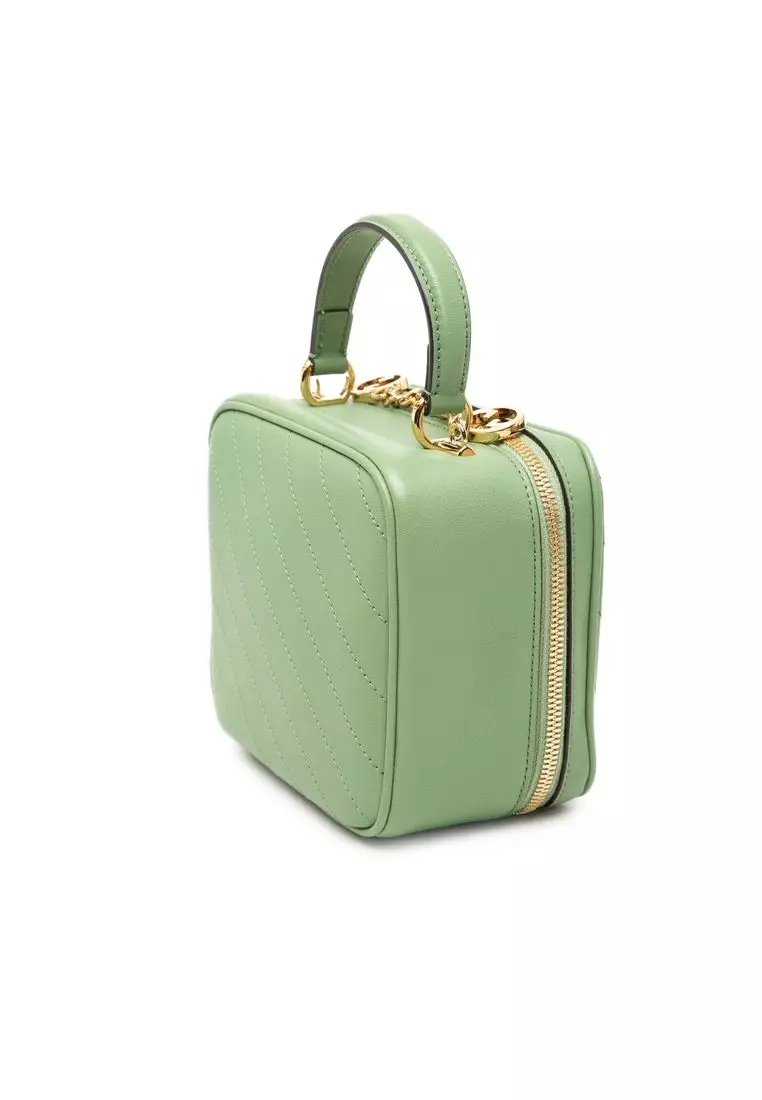 Pre-Loved Gucci Matelasse Calfskin Blondie Top Handle Satchel