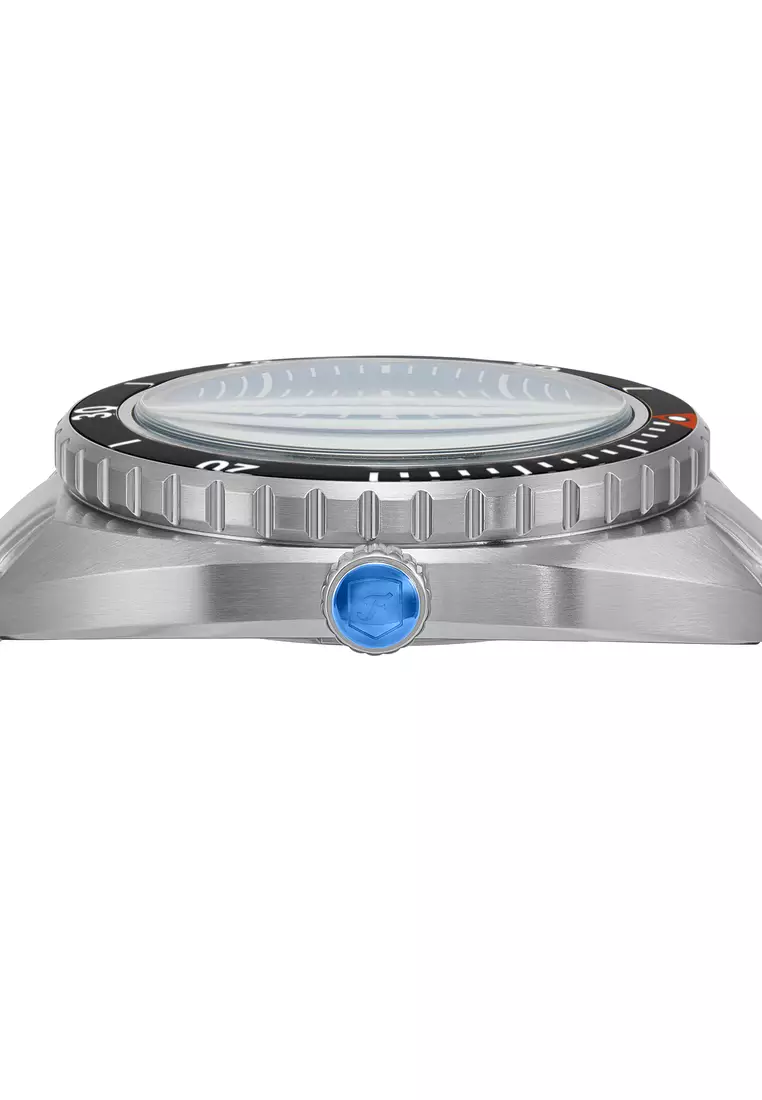 Fossil Men's Breaker Analog Watch ( FS6064 ) - Quartz, Silver Case, Round Dial, 22 MM Silver Stainless Steel Band