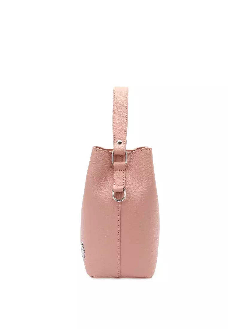 Top Handle Bag / Sling Bag / Crossbody Bag - Pink
