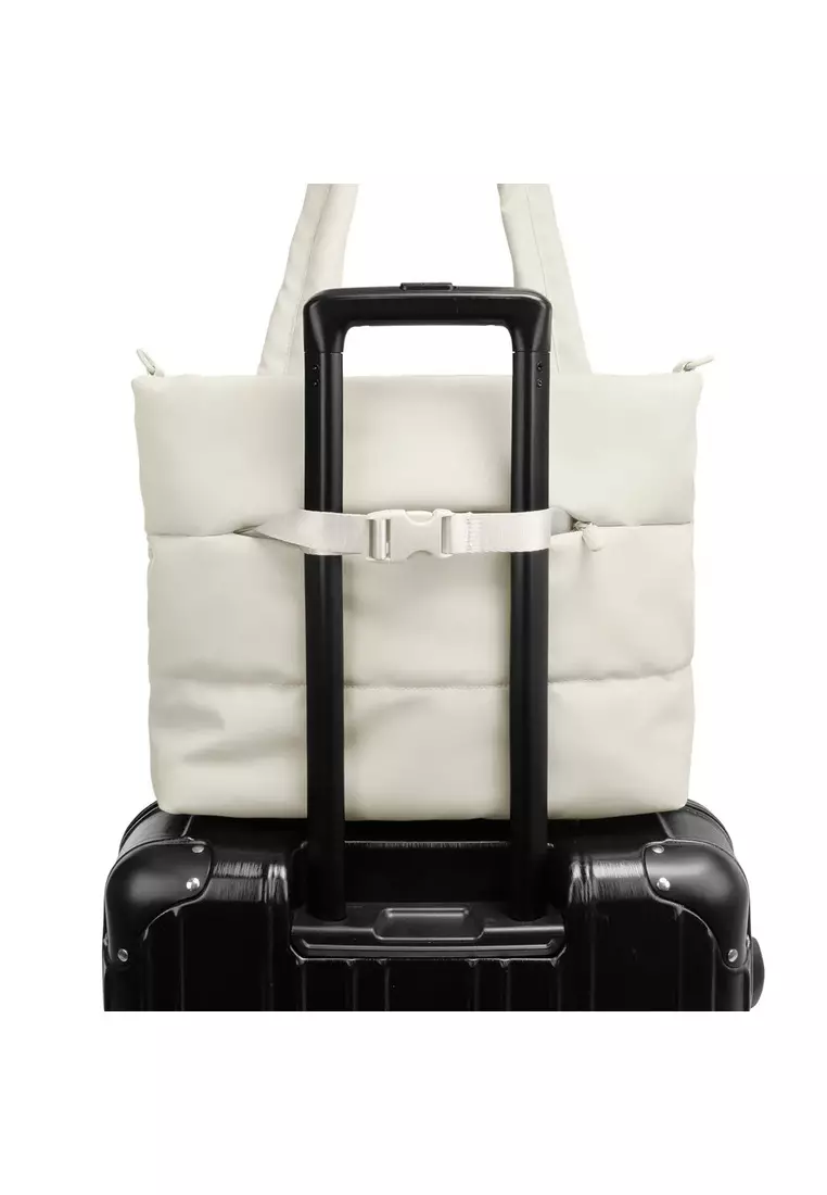 The Puffer Tote Bag - Off White