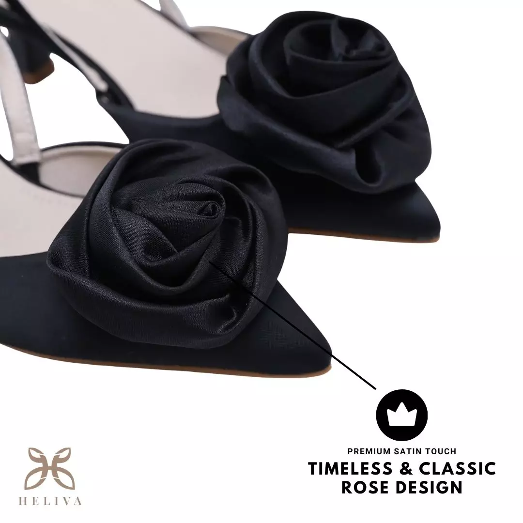 Heliva Ariana Women Heels Sling Back Flower