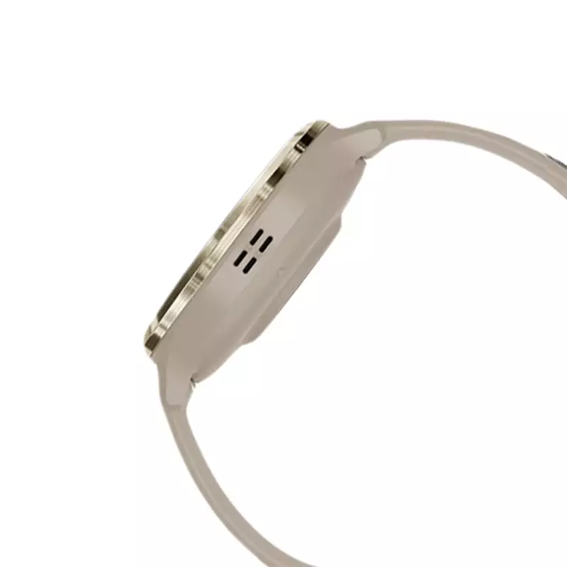 Jam Tangan Unisex Garmin Venu 3S 010-02785-52 Smartwatch Digital Dial French Gray Silicone Band