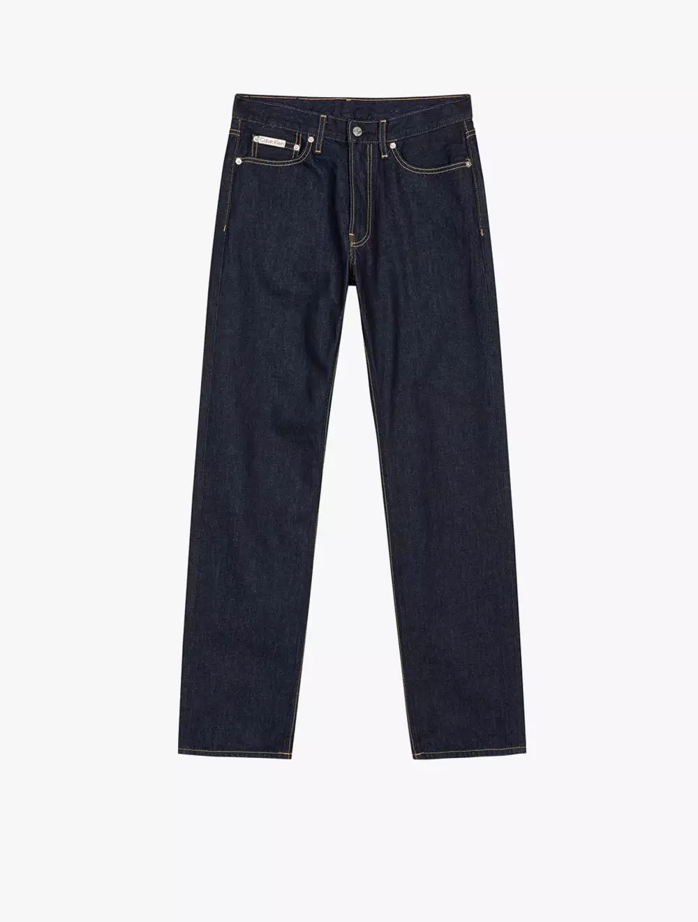 Calvin Klein Jeans - Standard Straight Fit Rinse Blue Denim - Blue - blue