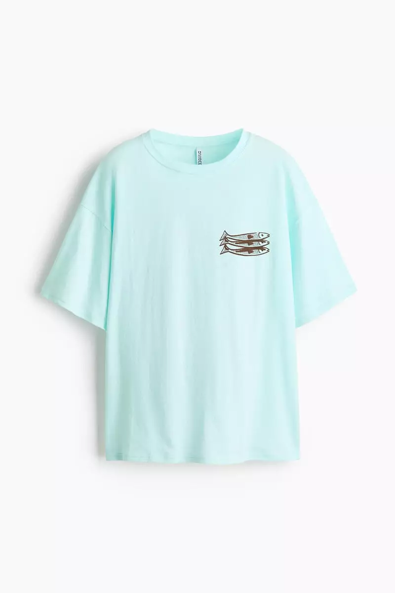 Oversized printed T-shirt