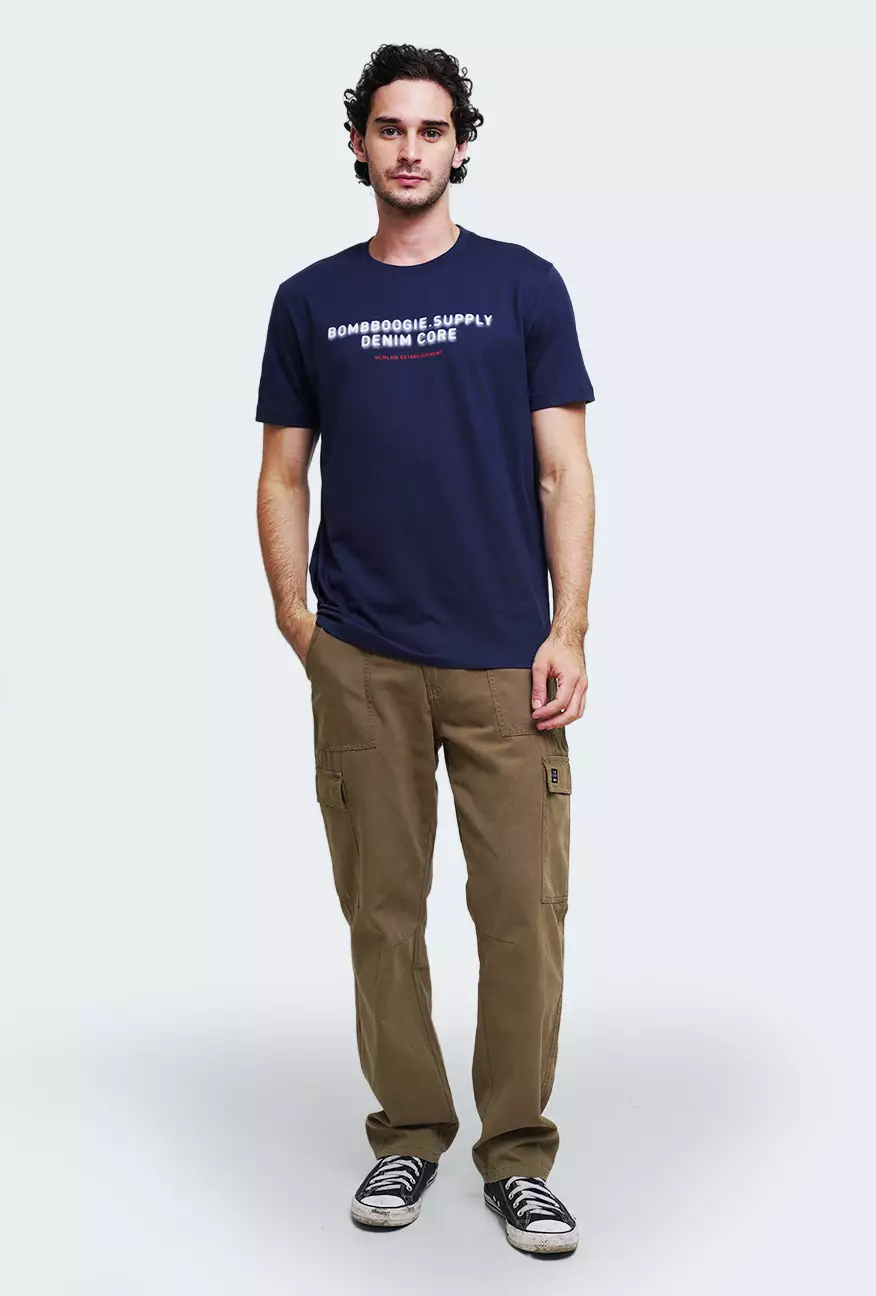 Kaos Pria Slimfit Claver