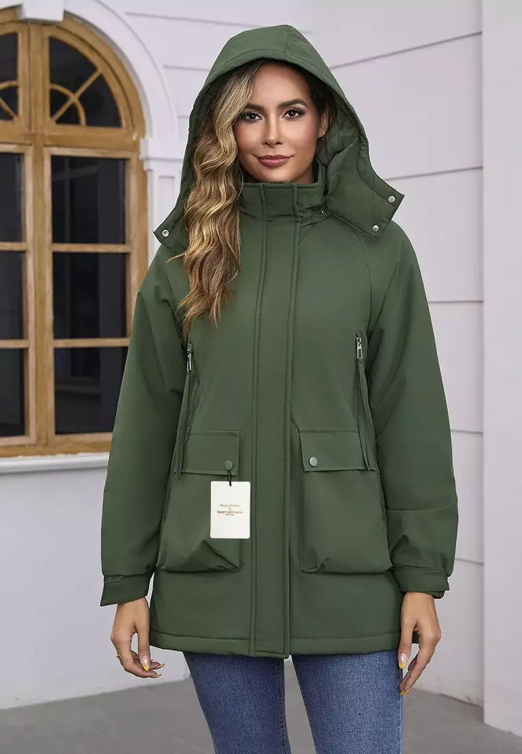 Waterproof Hood Trench Coat AD-N25CL77