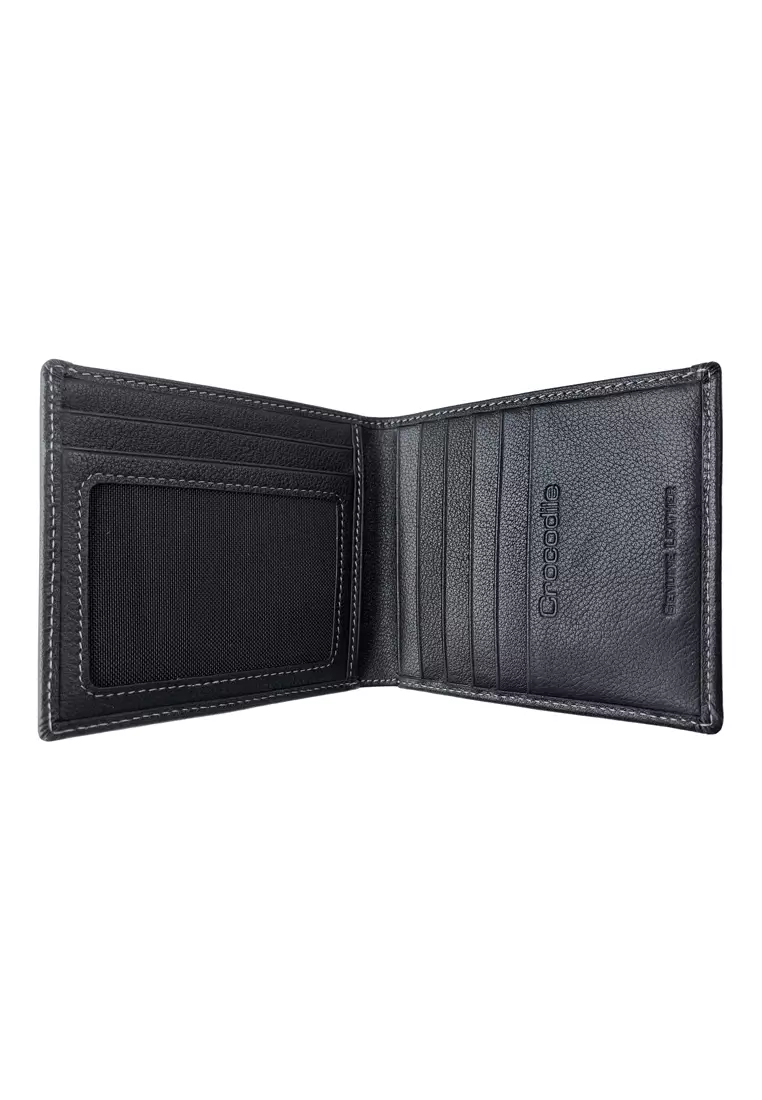 Crocodile 0203-11031 Dompet Bi-Fold Pria Men Wallet Kulit Leather Original