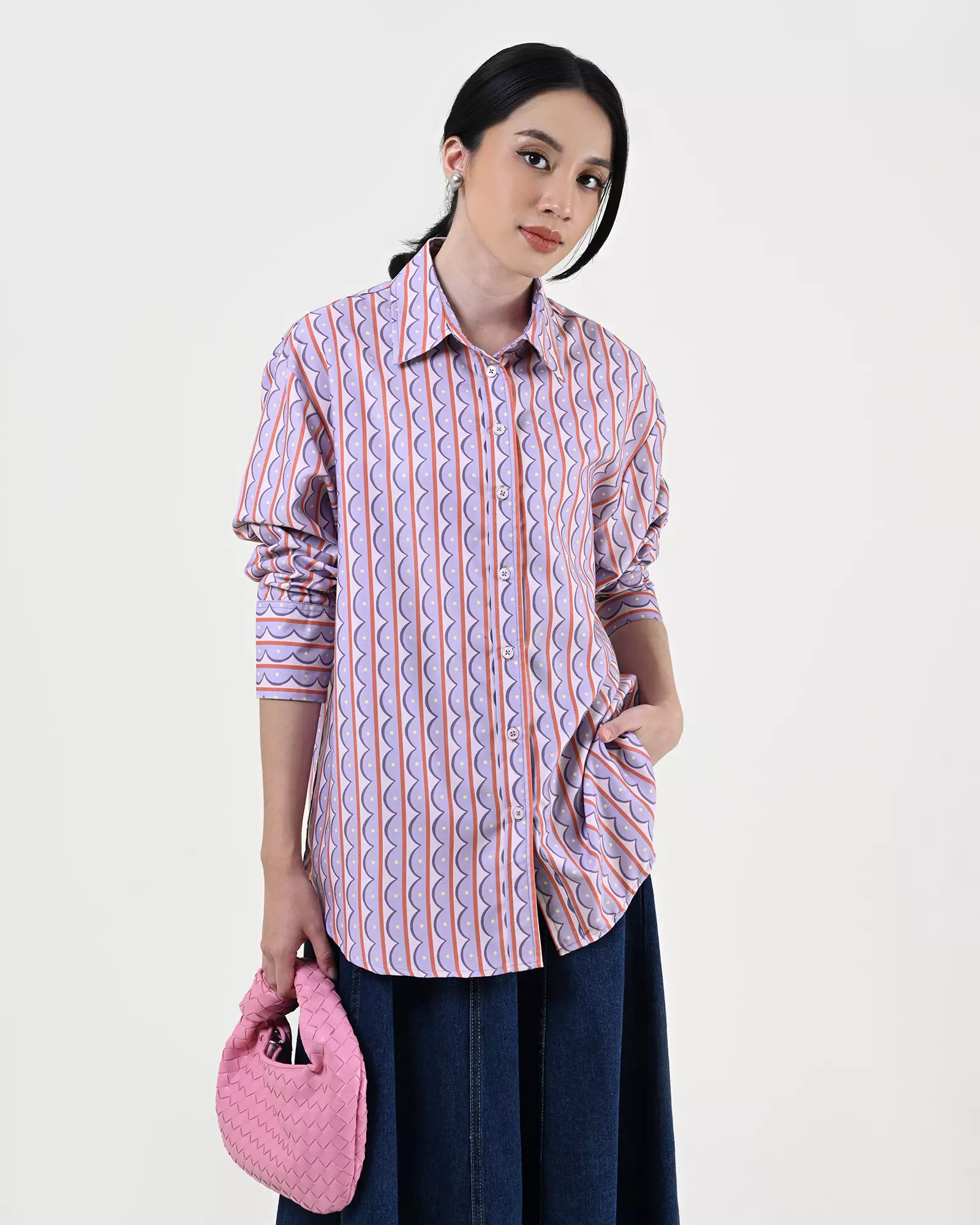 Geulis.id PIPER SHIRT - Geolilac