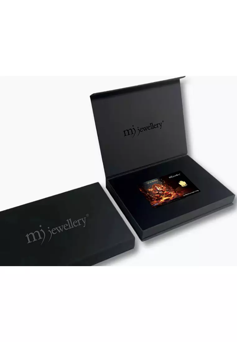 5G系列 999.9/24K足金 象頭神卡片 (0.1克)