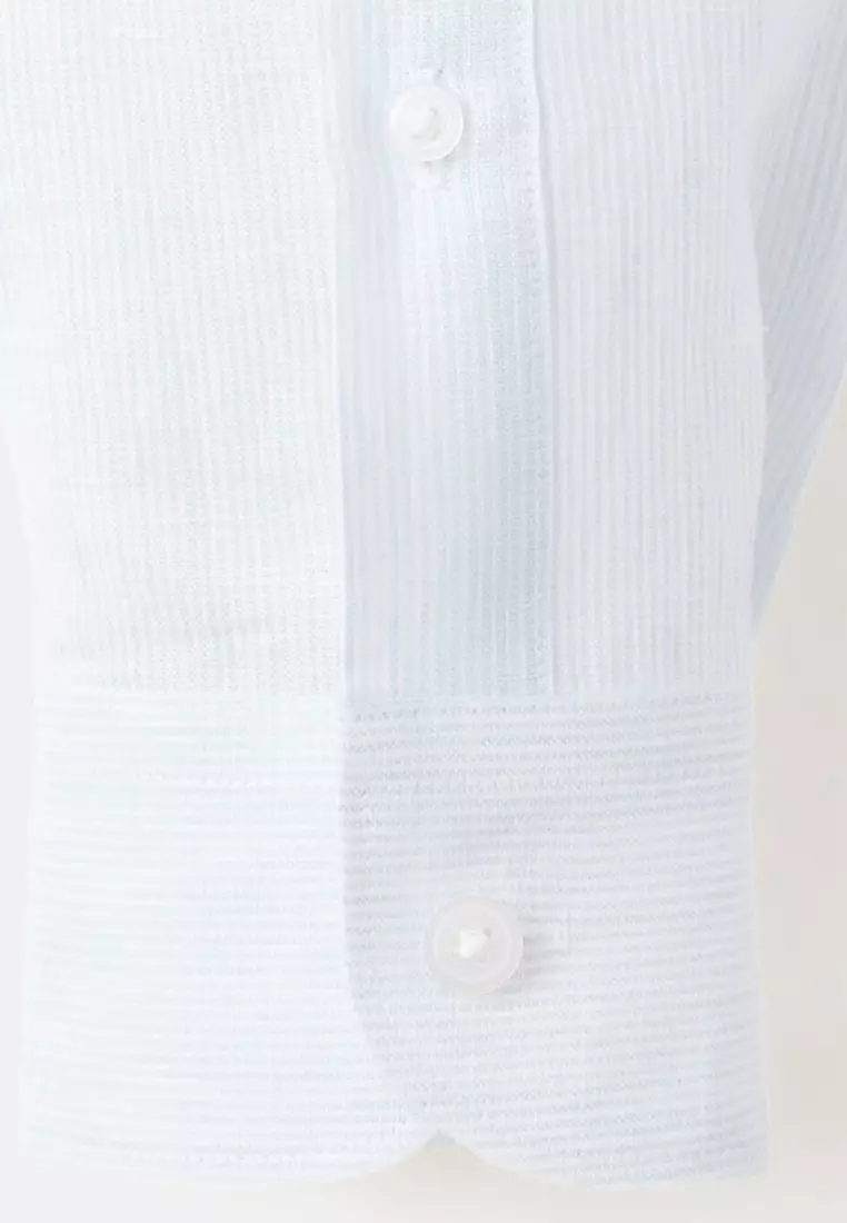 Regular-Fit 100% Linen Shirt