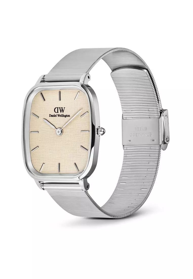 Marlon Wire Linen Silver - Men Watch stainless steel watch DW Official Authentic Original jam tanggan lelaki DW jam tangan