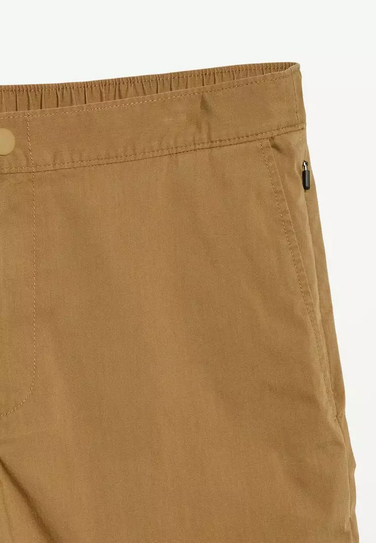Slim Built-In Flex Tech Jogger Shorts -- 7-inch inseam