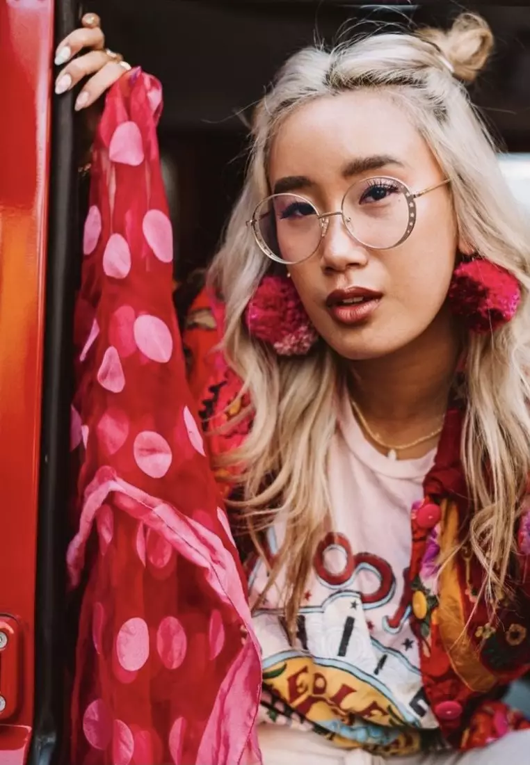 Seeing Stars Blue Light Glasses - Gold/Clear