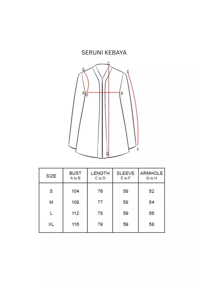 HijabChic Seruni Top - Misty Blue