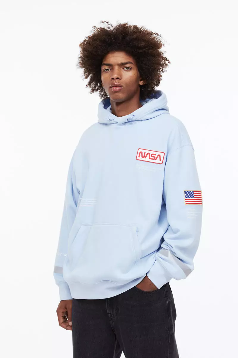 Buy Hu0026M Relaxed Fit Hoodie 2023 Online | ZALORA Singapore