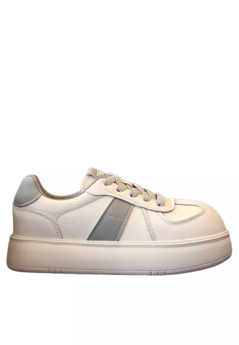 Discount on Twenty Eight Shoes  shoes - SKU: Platform Casual Leather Sneakers RX636