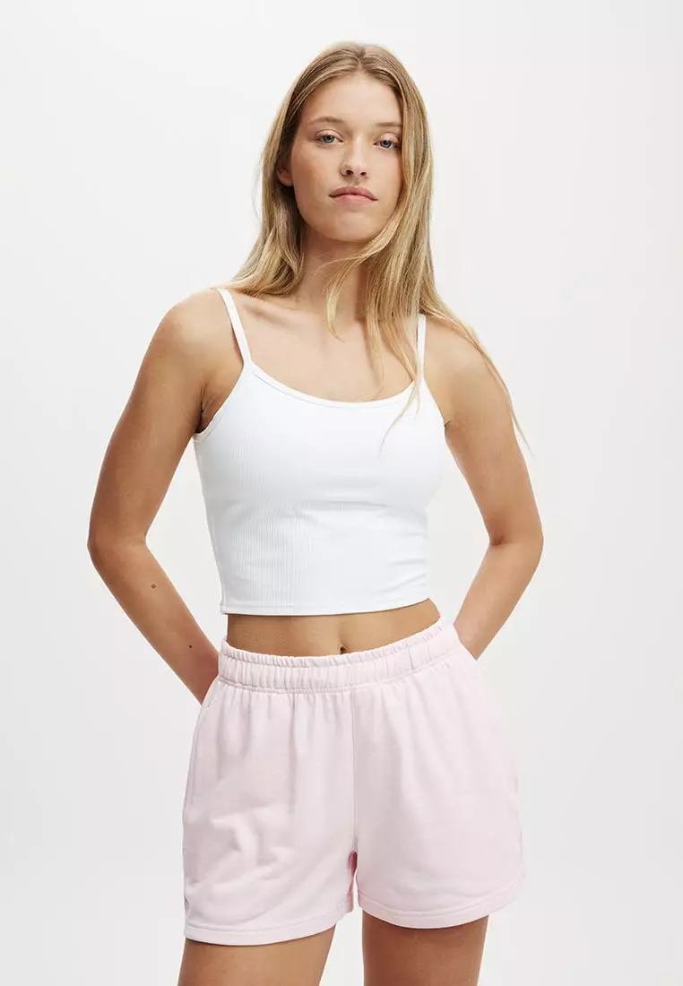 Lightweight Fleece Gym Shorts