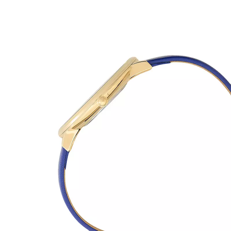 Jam Tangan Wanita Olivia Burton Celestial 24000068 Ladies Lapis Blue Dial Blue Leather Strap