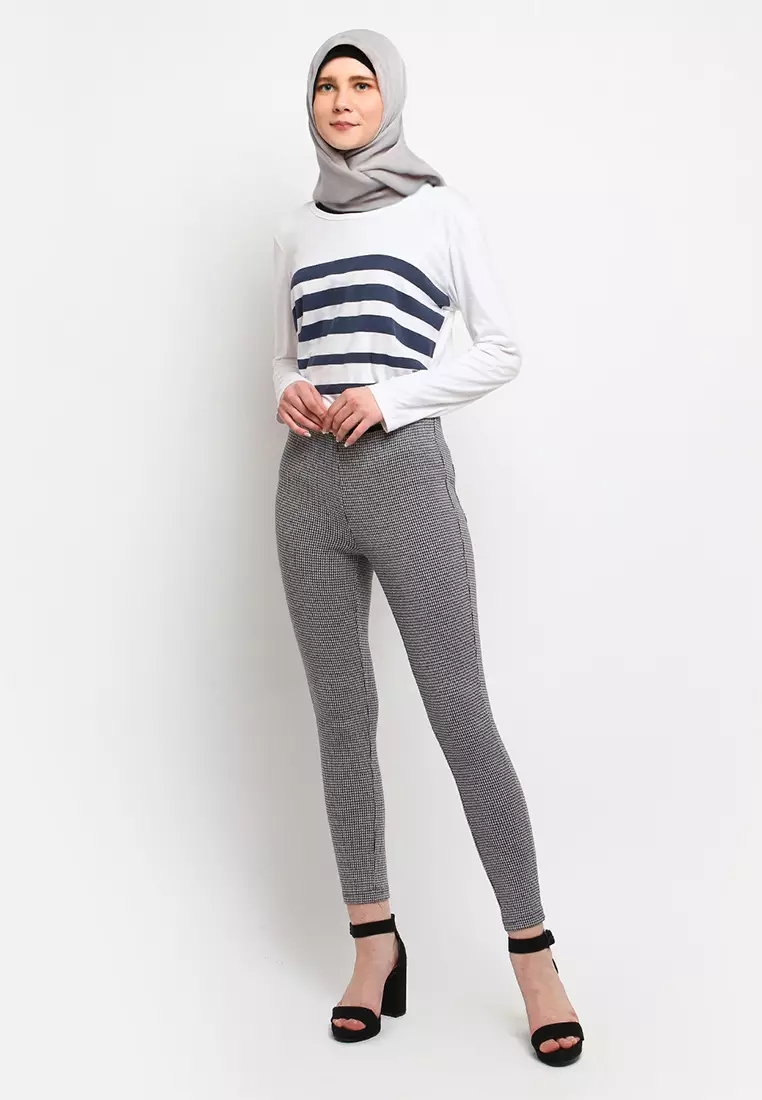 Flamoush Theone Brown Jegging Pants