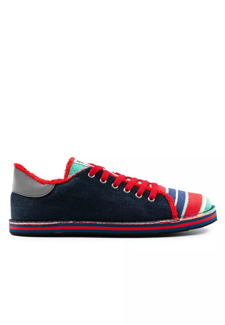 Discount on Re49  shoes - SKU: Re49 © Made In Italy From Recycled Beach Beds And Chairs Fabric And Car Tyres For The Soles. Mare Li