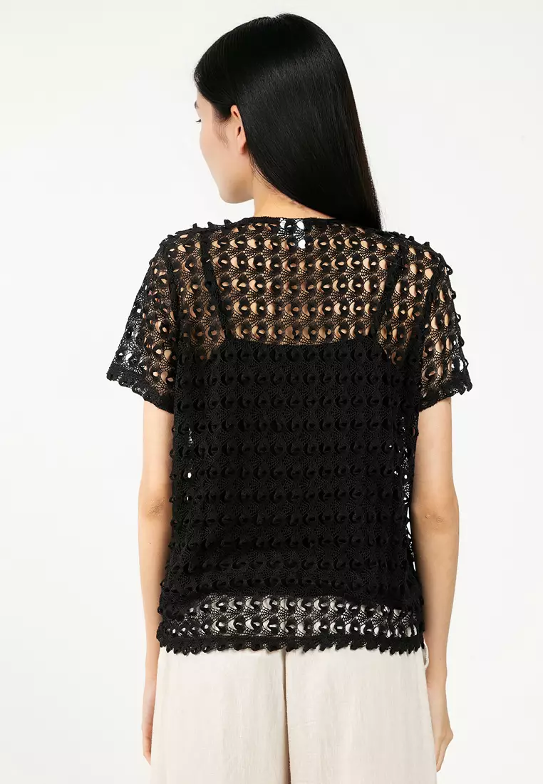 Dylie Crochet Top