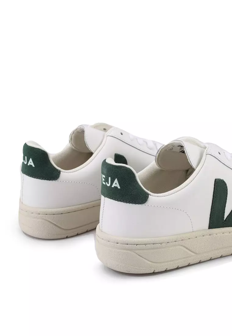 White trainers with cheap v