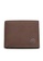 Volkswagen brown Men's RFID Genuine Leather Bi Fold Short Wallet 6C674ACA26F12EGS_1