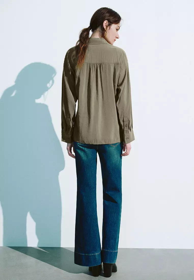 Button Up Loose Shirt