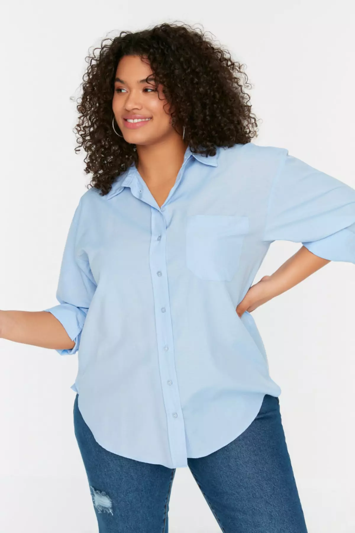 Plus Size Casual Shirt