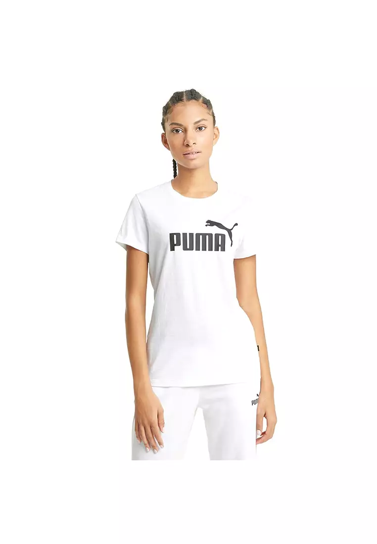 Buy PUMA PUMA Essentials Logo Women's Tee 2024 Online | ZALORA Philippines