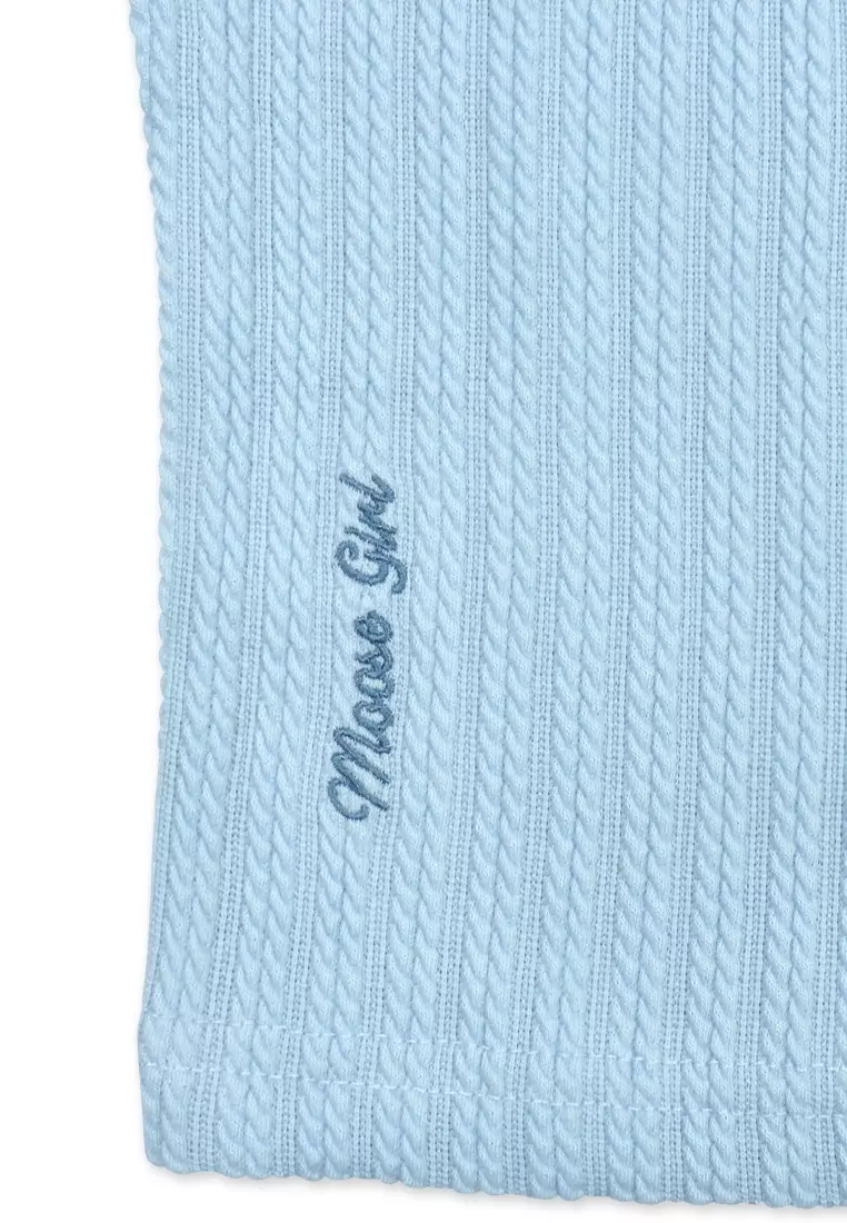 Girls Blouse With Embroidery Details