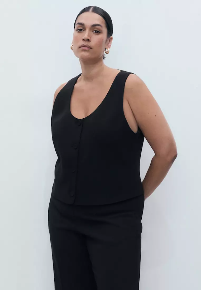 Suit Waistcoat With Buttons