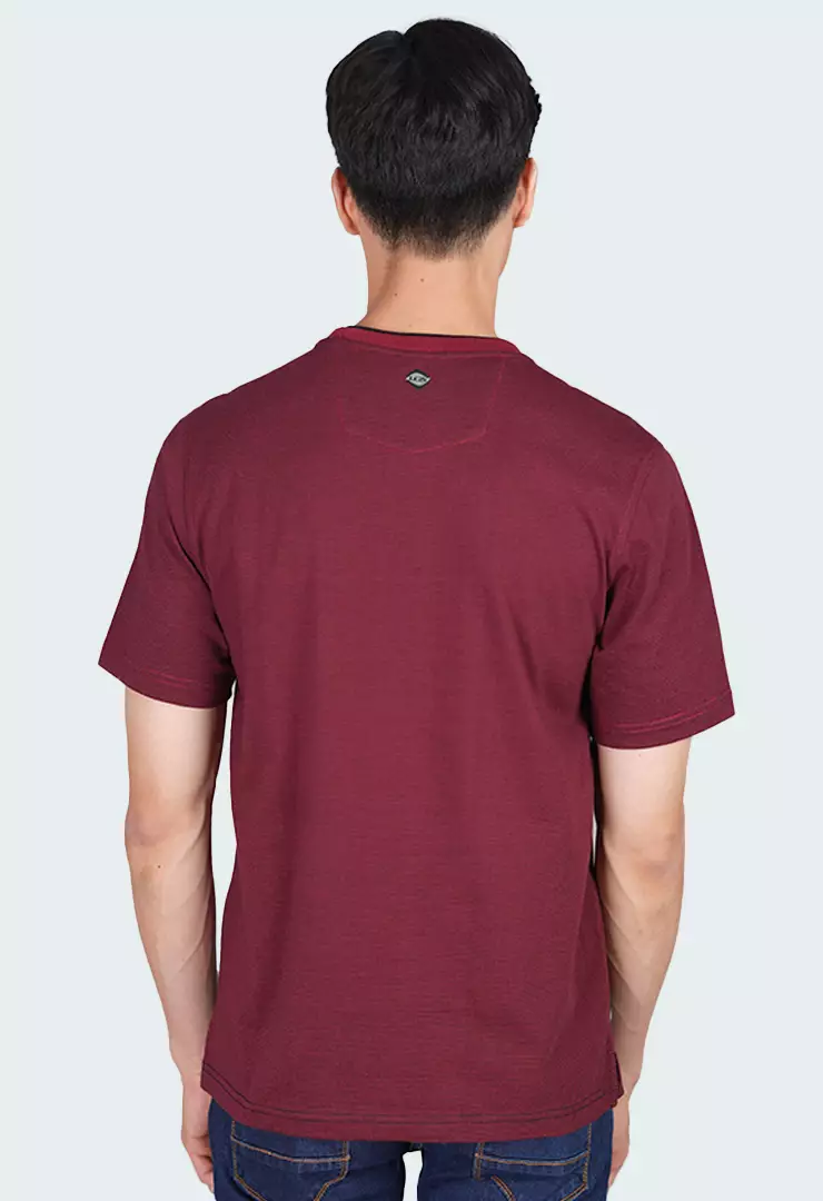 LGS - Kaos Casual Pria -  Multi Produk - Lengan Pendek - T-Shirt Man - Katun Nyaman