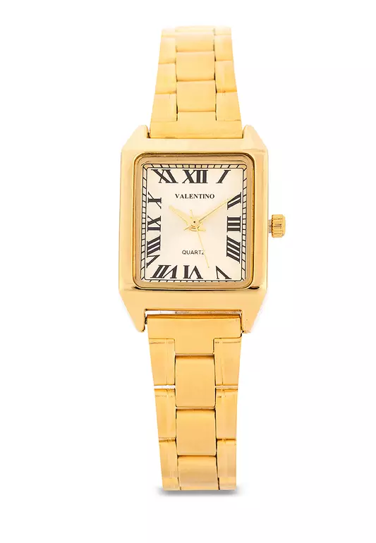Analog Watch 20122256-Gold - Gold Dial Roman
