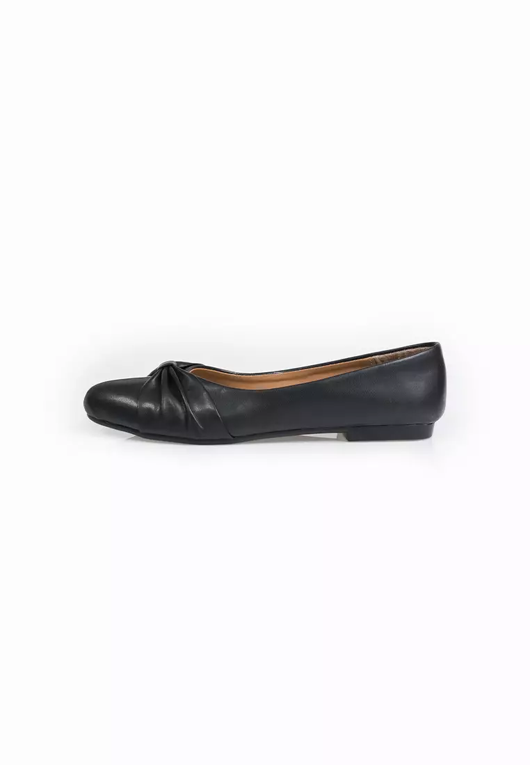 SEIS Caren Sepatu Flatshoes Wanita - BLACK