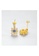 Rouse gold S925 Korean Floral Stud Earrings C7D8CAC1246640GS_5